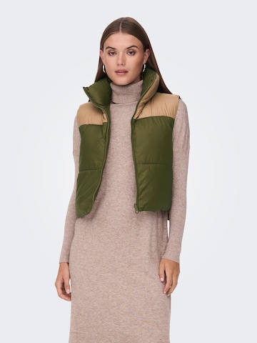 Gilet 'Ricky' ONLY en vert : devant