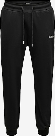 Only & Sons Spodnie 'Tom' w kolorze czarny: przód