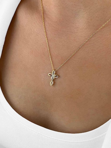 DANIEL CLIFFORD Kette 'Liora'‌‌ in Gold: Vorderseite