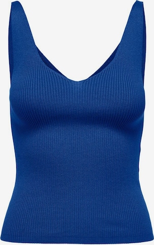 Tops en tricot JDY en bleu : devant