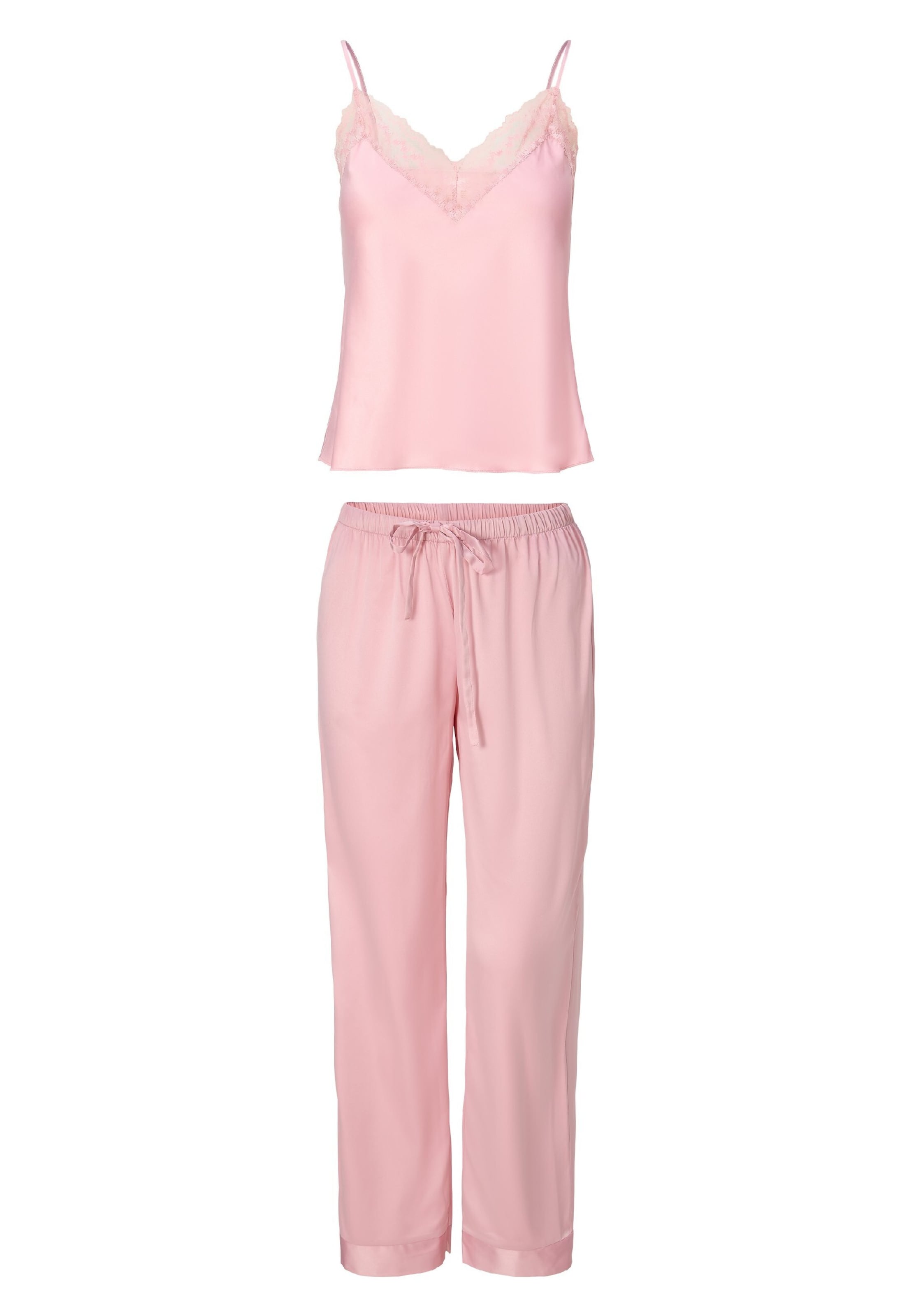 LingaDore Pyjama in Roze: voorkant
