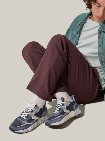 Voile blanche Platform trainers 'CLUB01.' in Blue