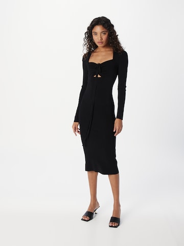 Karl Lagerfeld Φόρεμα σε μαύρο: μπροστά