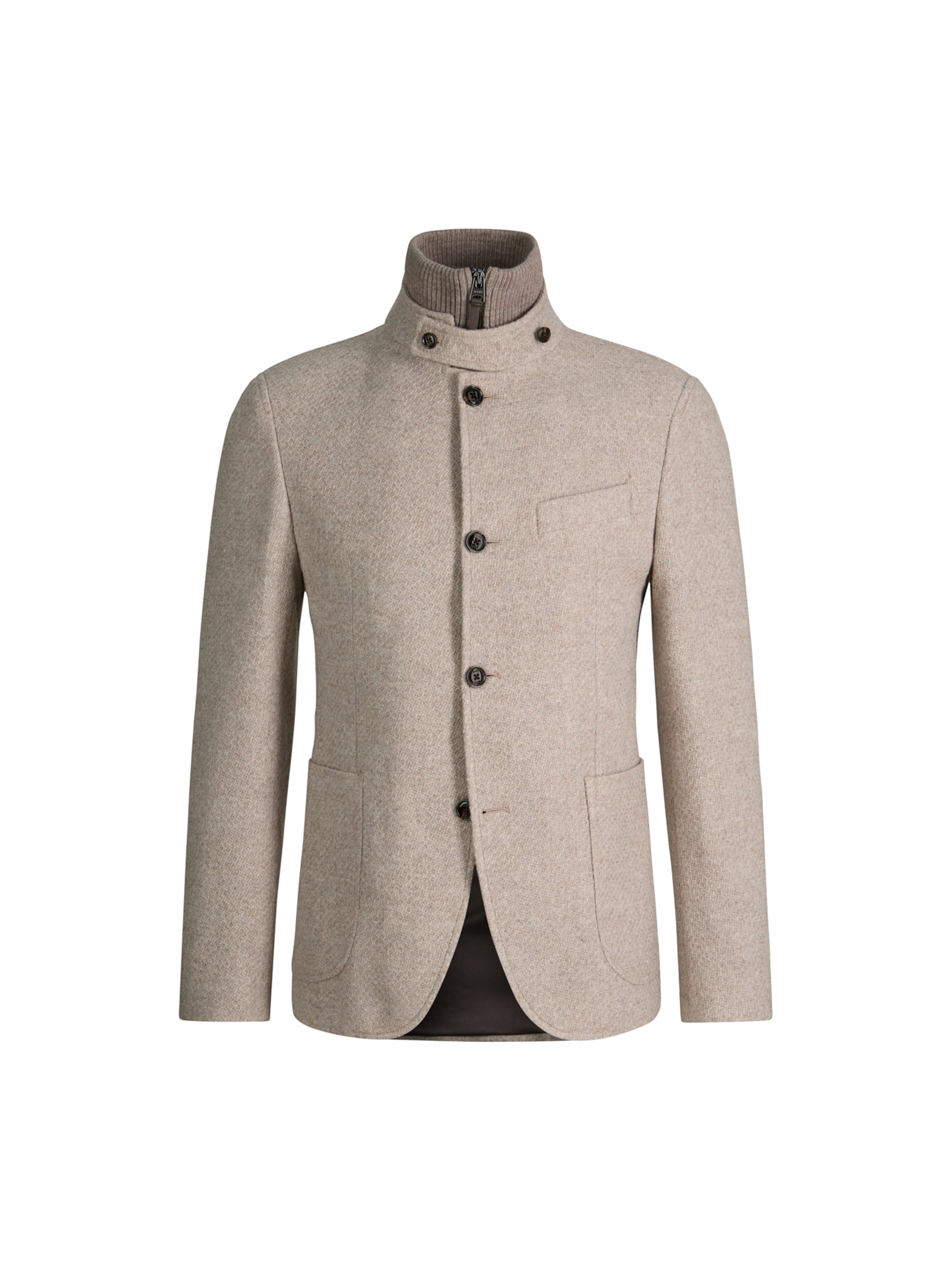 JOOP! Slim fit Colbert in Beige: voorkant