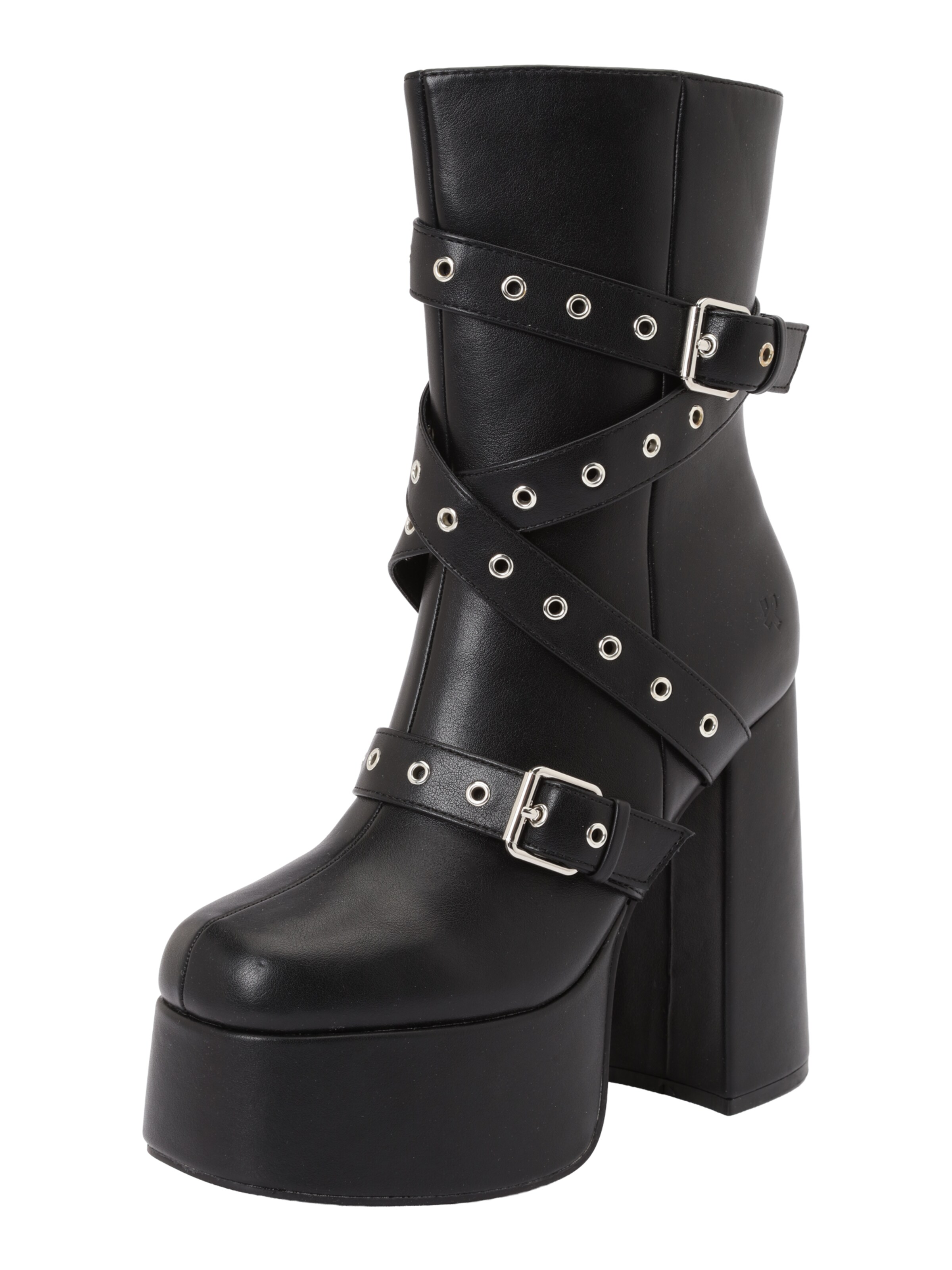 Koi Footwear - Botas 'Altmeri' en negro: frente