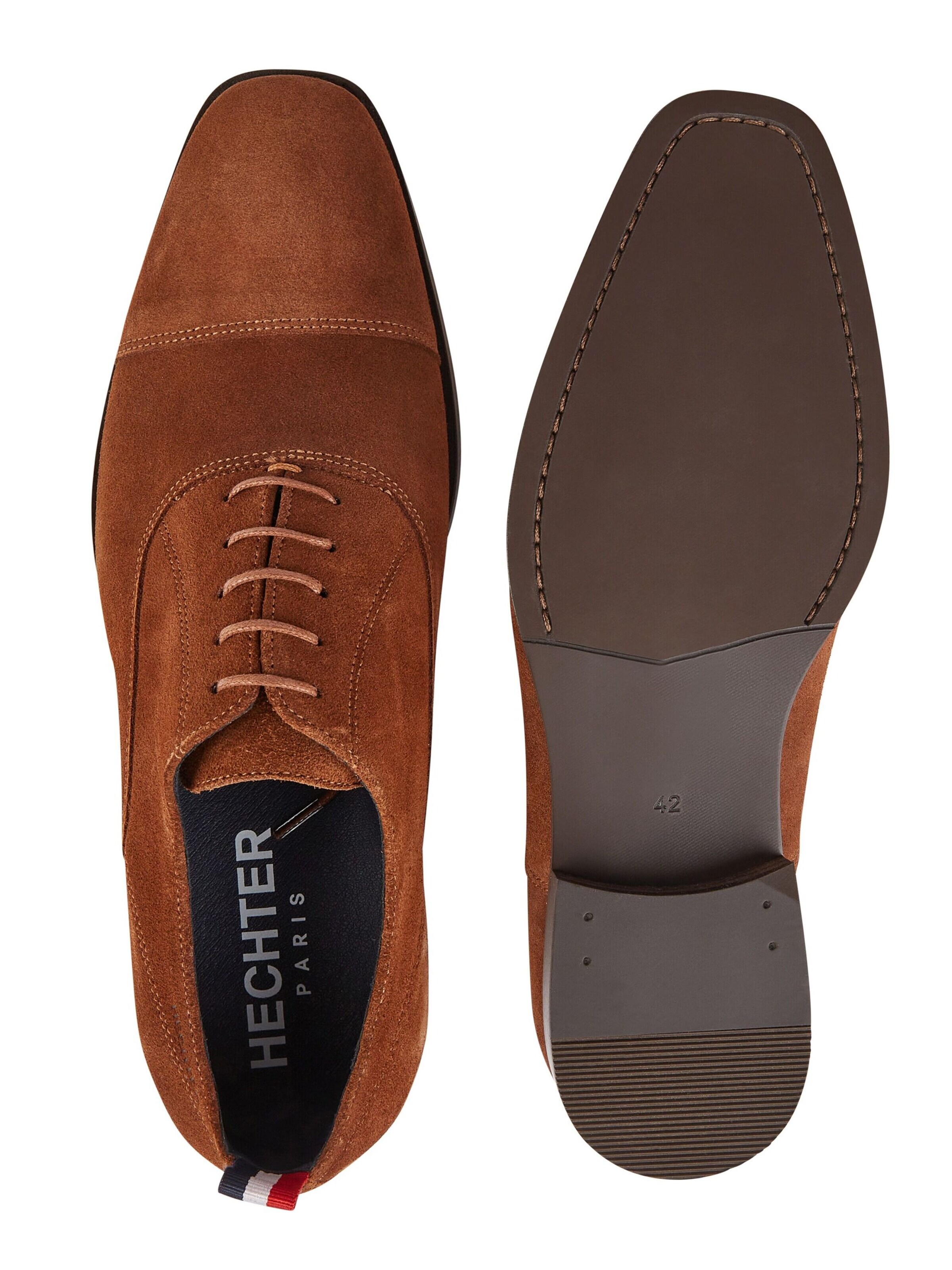 Chaussure à lacets HECHTER PARIS en marron