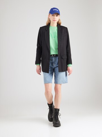 JDY Sweatshirt 'JDYPARIS' in Grün