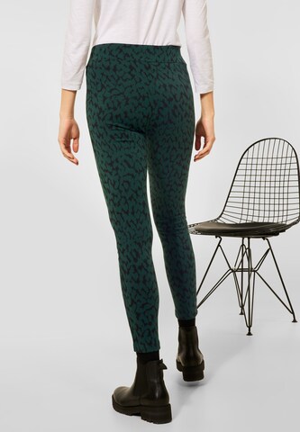 STREET ONE Slimfit Leggings i grøn