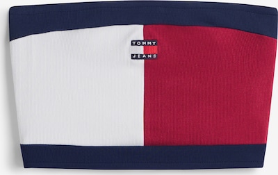 Palaidinė be rankovių iš Tommy Jeans, spalva – tamsiai mėlyna / uogų spalva / balta, Prekių apžvalga