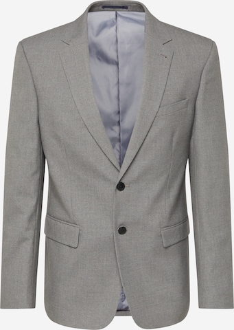 Coupe regular Veste de costume BURTON MENSWEAR LONDON en gris : devant