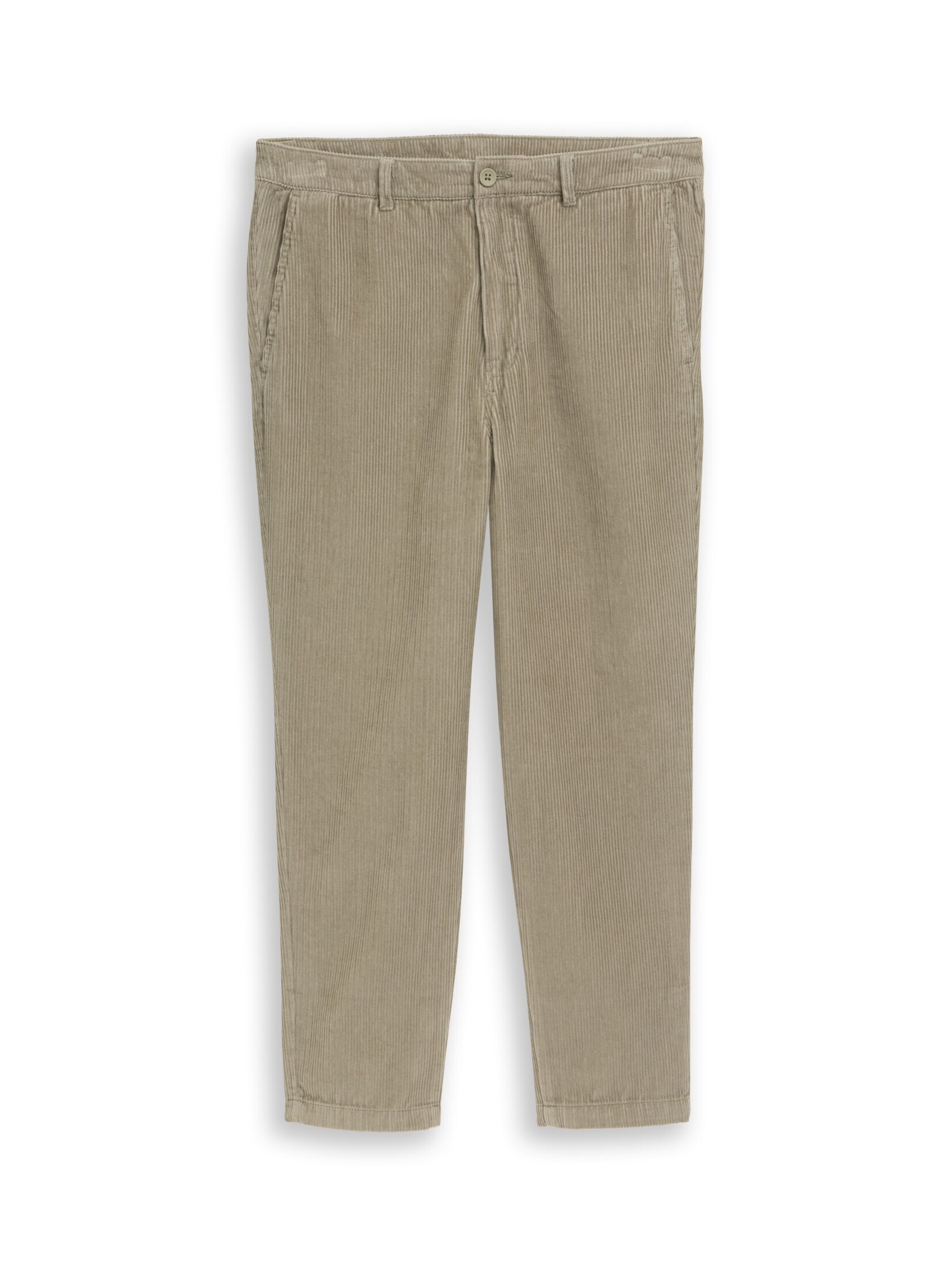 Pantalon TOM TAILOR DENIM en marron : devant