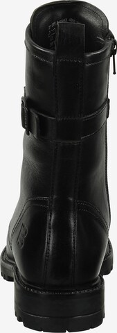 TT. BAGATT Lace-Up Ankle Boots in Black