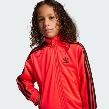 ADIDAS ORIGINALS Sweat suit 'Adicolor Firebird' in Red