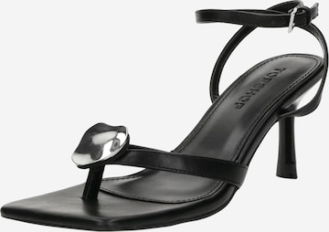 TOPSHOPJapanke 'Gilly' - crna boja: prednji dio