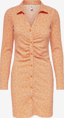 Robe-chemise 'Lua' ONLY en orange : devant