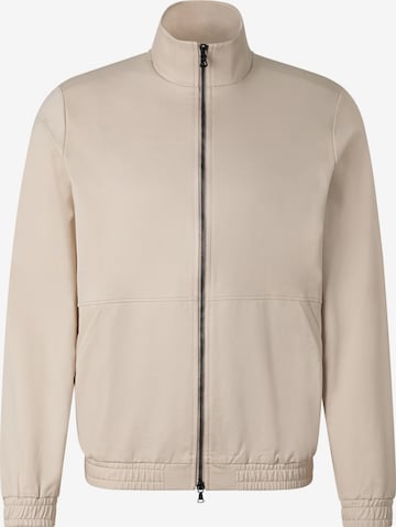 BOGNER Sweatjacke 'Rupert' in Beige: Vorderseite