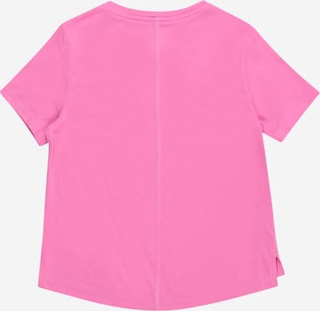 NIKE Λειτουργικό μπλουζάκι 'ONE' σε ροζ