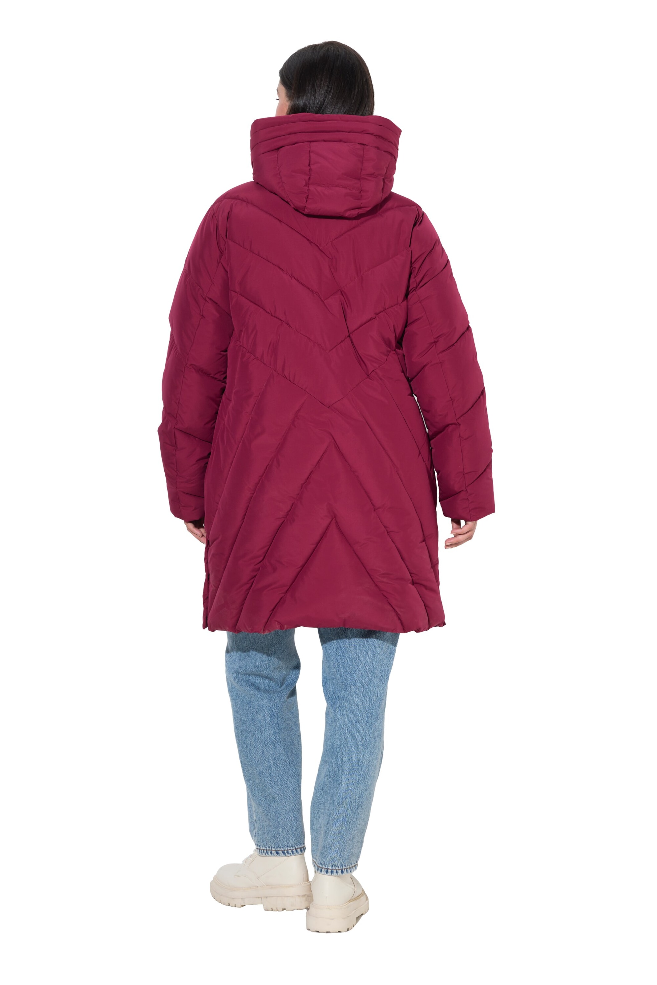 Ulla Popken Between-season jacket in Red