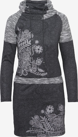 Robe KOROSHI en gris : devant