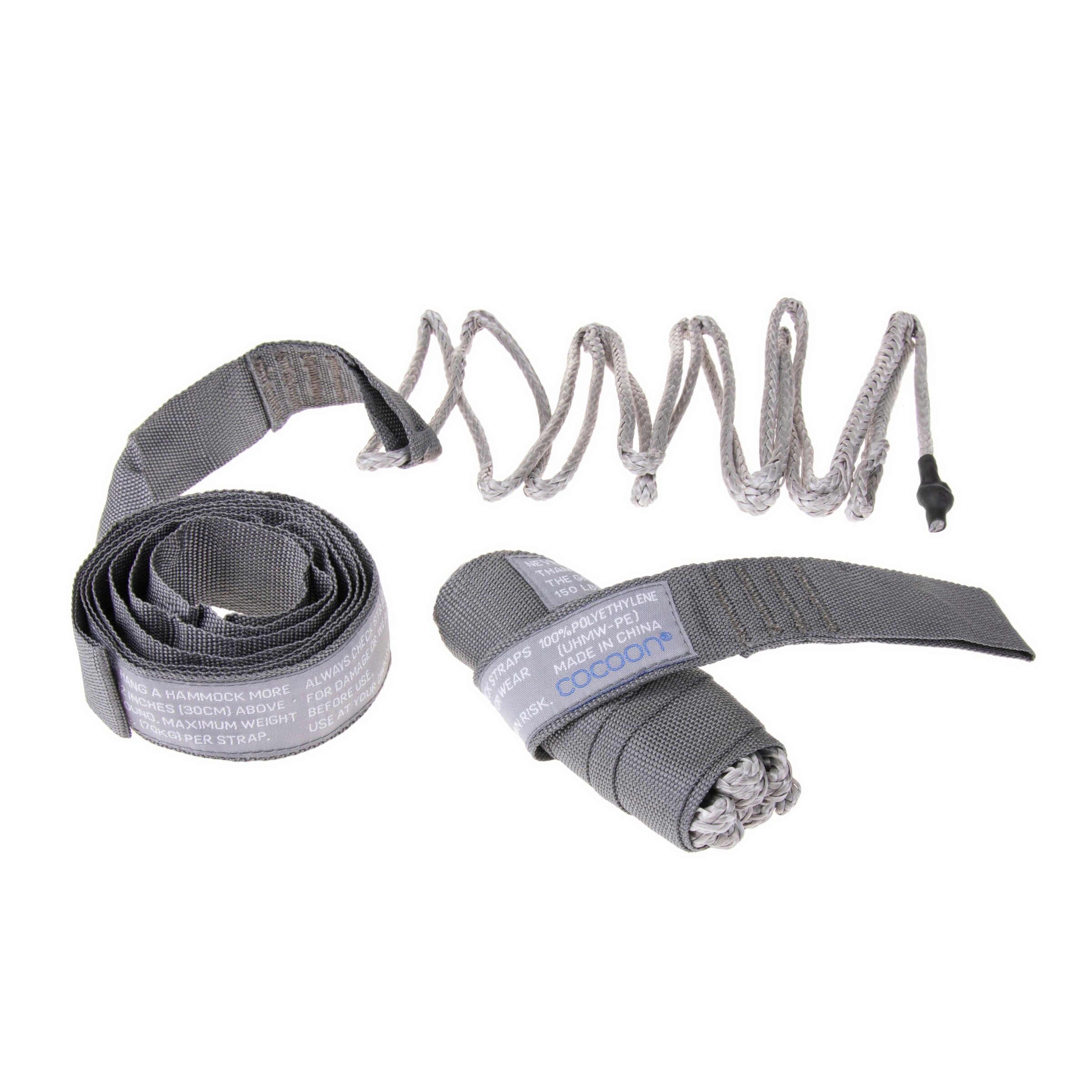 COCOON Befestigungsset in Grau: Vorderseite