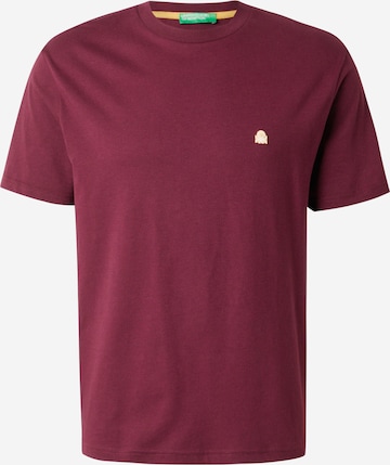 UNITED COLORS OF BENETTON T-Shirt in Lila: Vorderseite