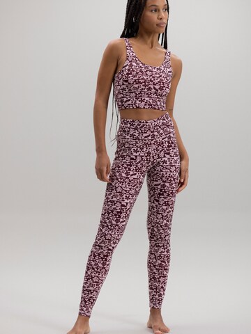 Hey Honey Skinny Leggings in Pink: front