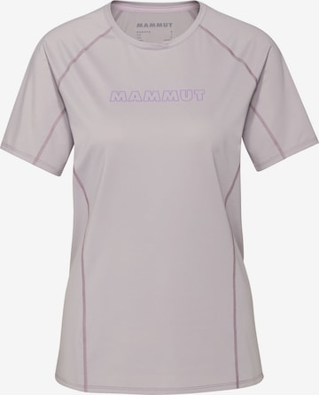 MAMMUT Performance Shirt in Purple: front