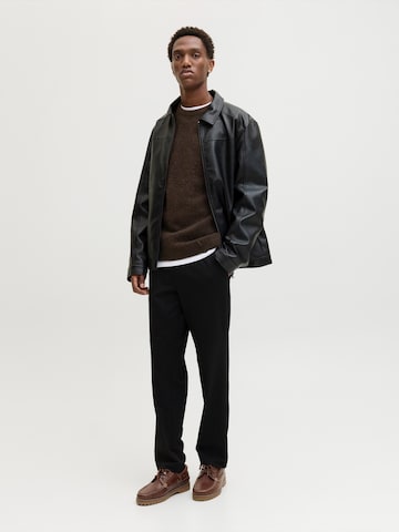 JACK & JONES Sweter 'JPRBLASIMON' w kolorze brązowy