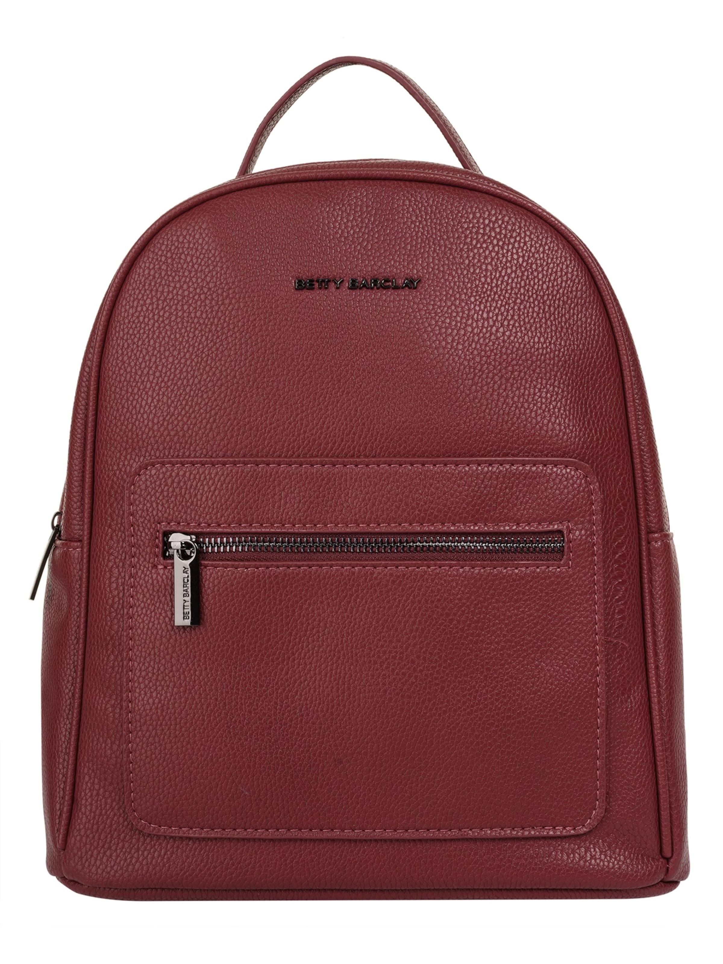 Betty Barclay Backpack in Red: front