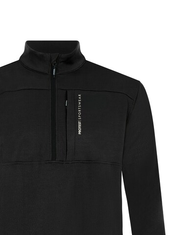 PROTEST Sportsweatshirt 'PRTGraphic' in Schwarz