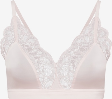 Triangle Soutien-gorge ' Mae ' Hanro en rose : devant