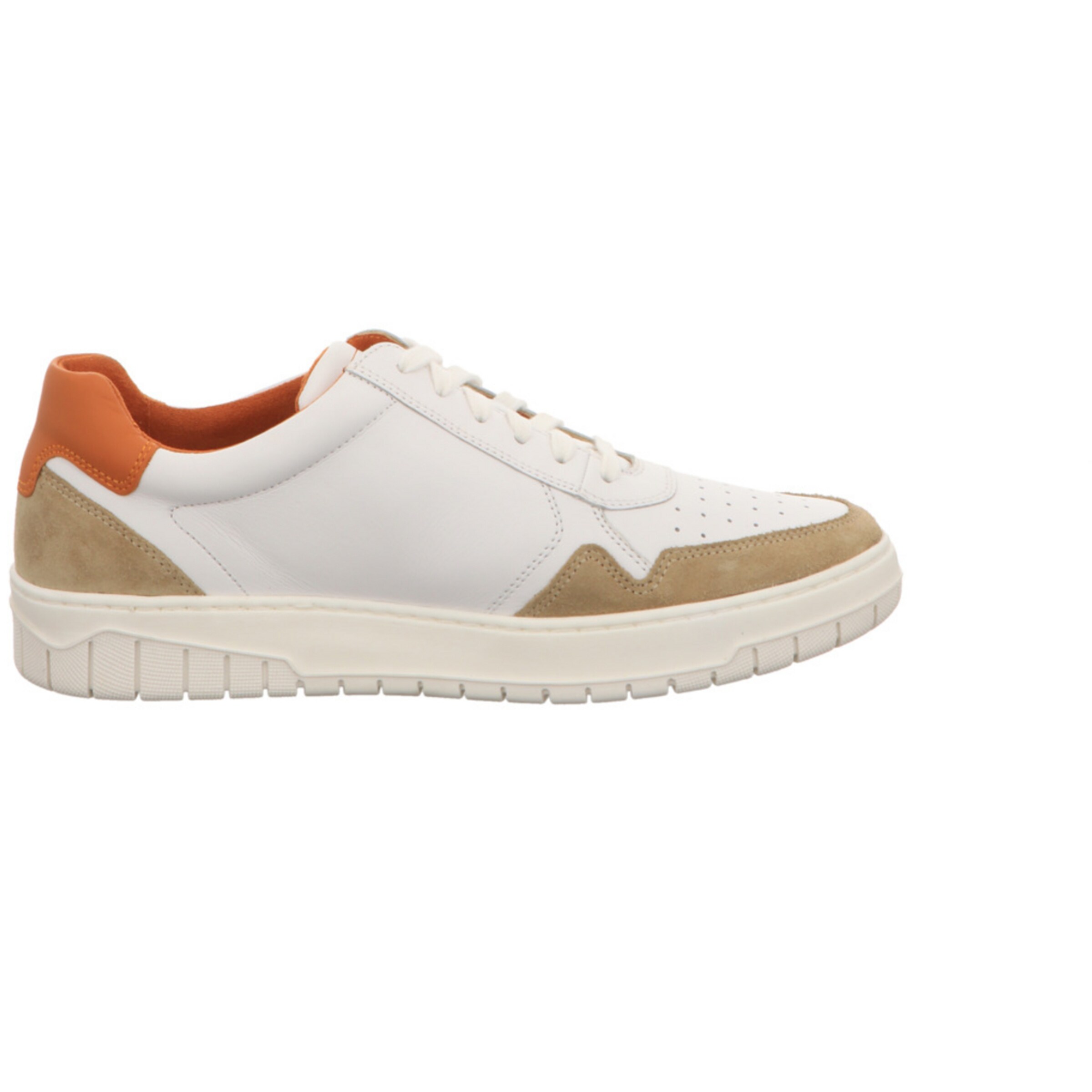 Pius Gabor Sportieve veterschoen in Wit