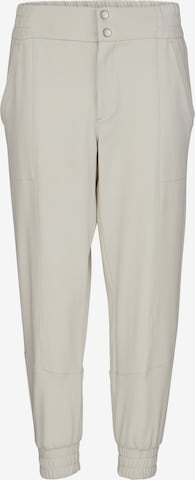 ÆNGELS Tapered Jogger Pants in Beige: predná strana