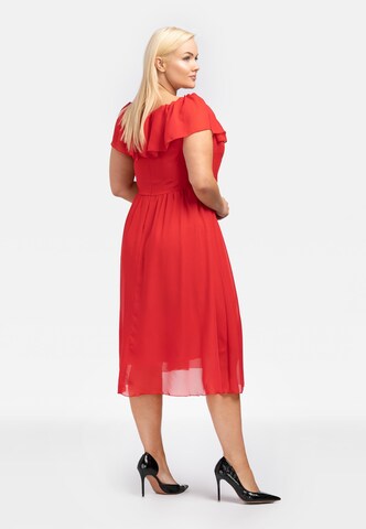 Robe de cocktail ' MILANO ' Karko en rose