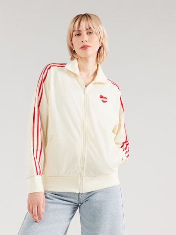 smėlio ADIDAS ORIGINALS Demisezoninė striukė 'FB TT': priekis