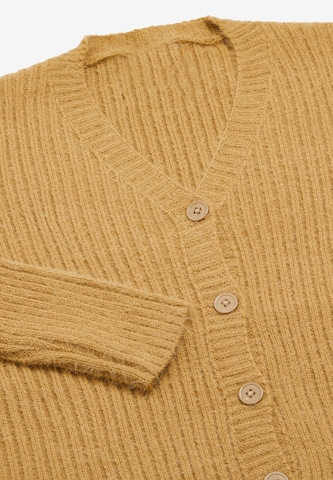 Cardigan Poomi en jaune