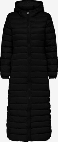 Only Tall Between-seasons coat 'Tahoe' in Black: front