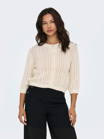 JDY Cardigan i beige