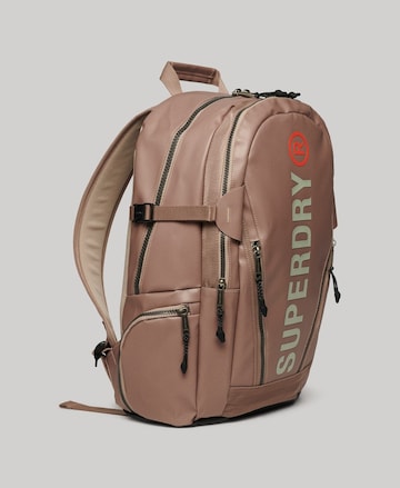 Superdry Backpack in Pink: front