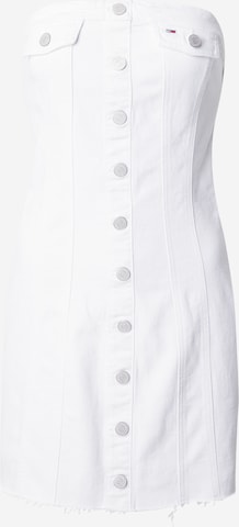 Robe Tommy Jeans en blanc : devant