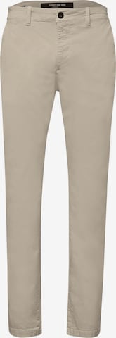 Street One MEN Slimfit Hose in Beige: Vorderseite