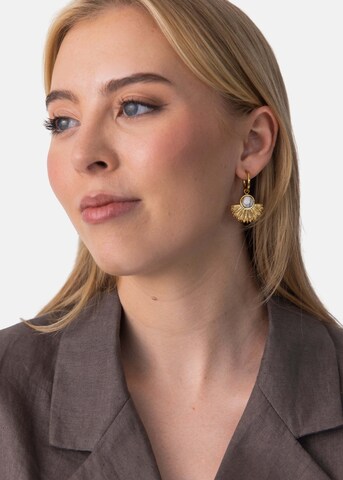 PURELEI Ohrringe 'Eldorado' in Gold: Vorderseite