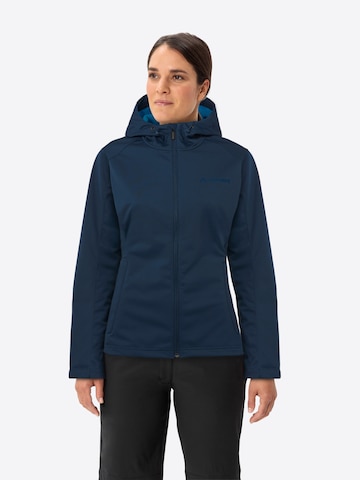 VAUDE Weatherproof jacket in Blue: front