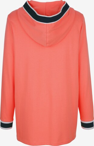 Sweat-shirt Janet & Joyce en orange