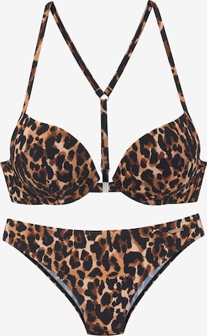 ruda Bruno Banani Pakeliantieji įdėklai į liemenėlę Bikinis: priekis