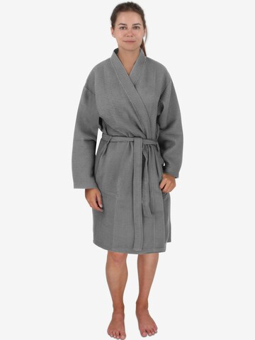 normani Long Bathrobe 'Kelin' in Grey