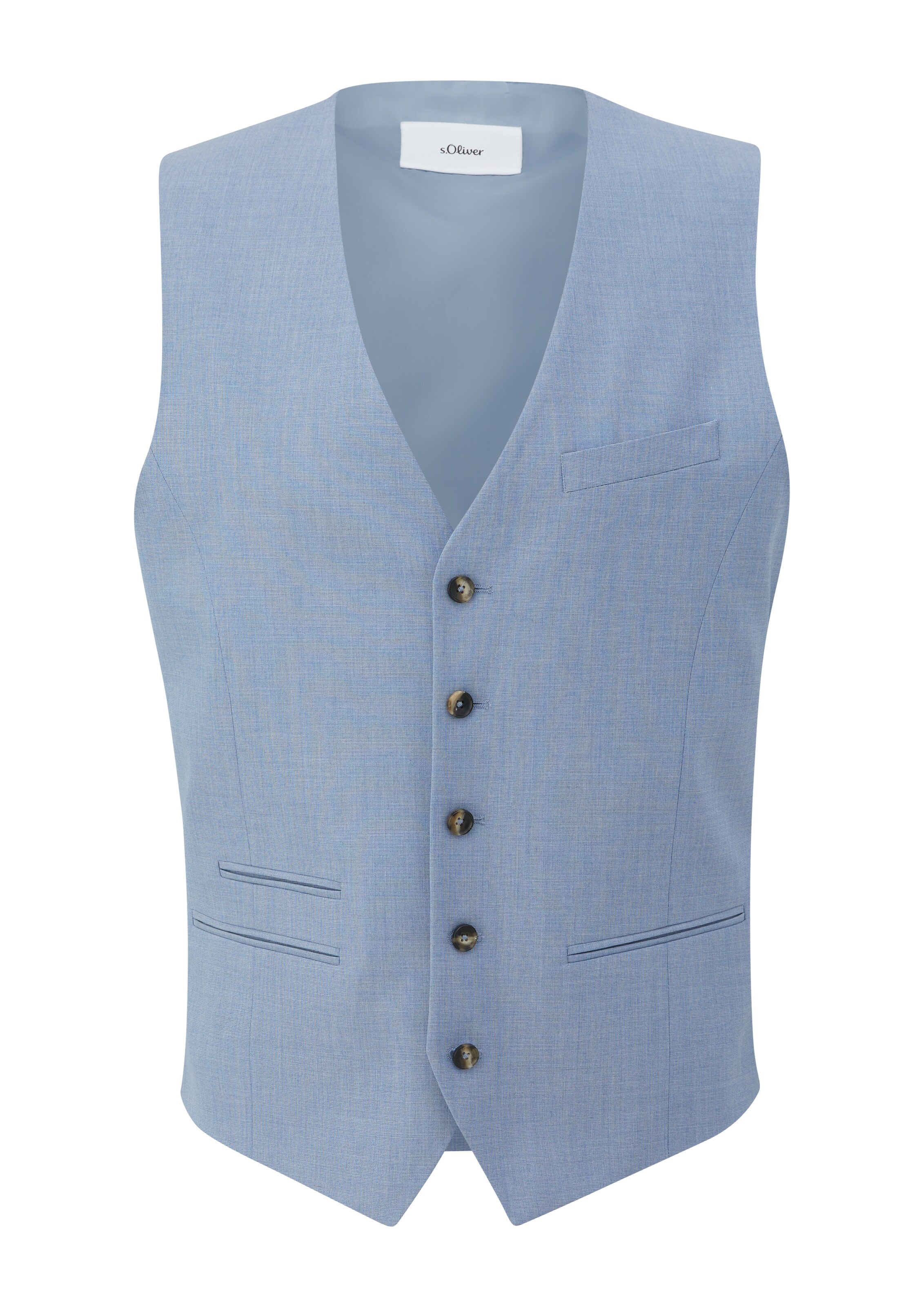 s.Oliver BLACK LABEL Suit vest in Blue: front