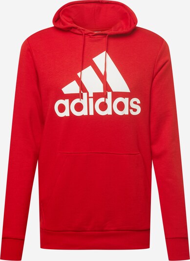 ADIDAS PERFORMANCE Sportsweatshirt in rot / weiß, Produktansicht