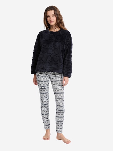 Pigiama di ETAM in blu: frontale