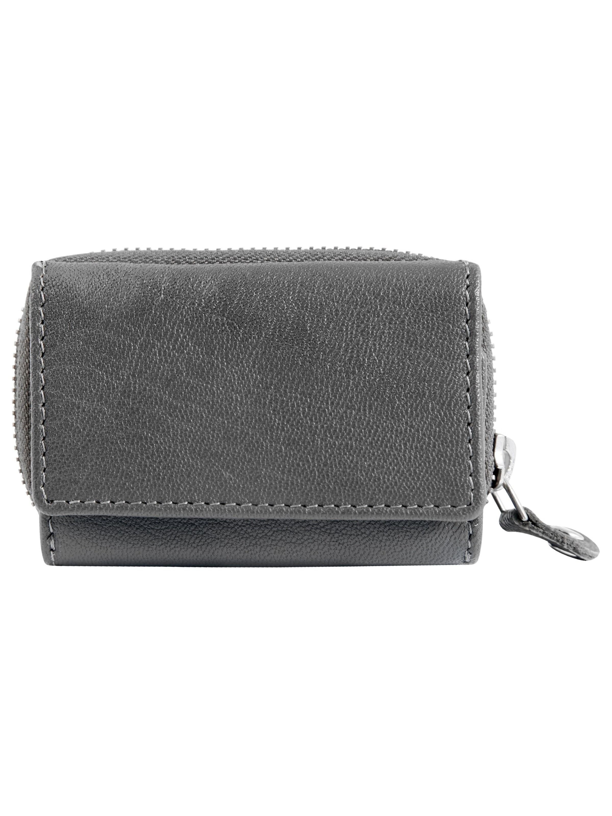 JUST Wallet 'RFID-Schutz' in Grey: front